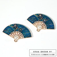 Металлический, синий, в цветочек