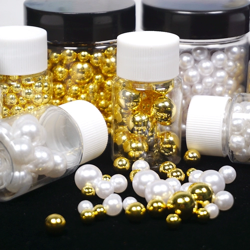 比彩 Небольшой и маленький смешанный жемчуг чисто белый имитация жемчужина DIY Crystal Drop Glue Shells Mobile Phone, чтобы поместить в Тайваньские океанские аксессуары