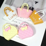 比彩 Сумка с бантом для моделирования, счастливая сумка, аксессуары для моделирования, клей-крем, ракушка «сделай сам», декоративный материал