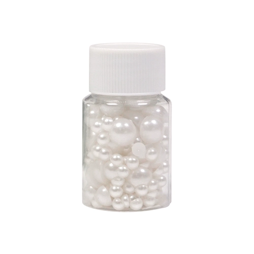 比彩 Небольшой и маленький смешанный жемчуг чисто белый имитация жемчужина DIY Crystal Drop Glue Shells Mobile Phone, чтобы поместить в Тайваньские океанские аксессуары