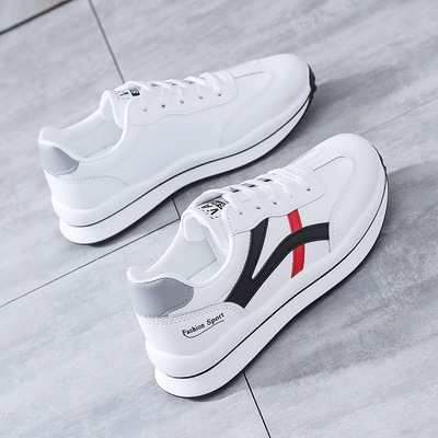 2021新款运动鞋女i阿甘同款厚底休闲鞋