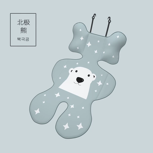 Охлаждающая коляска, детский универсальный шелковый коврик, дышащее детское охлаждающее кресло для новорожденных