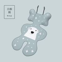 3D стандартное сиденье белого медведя