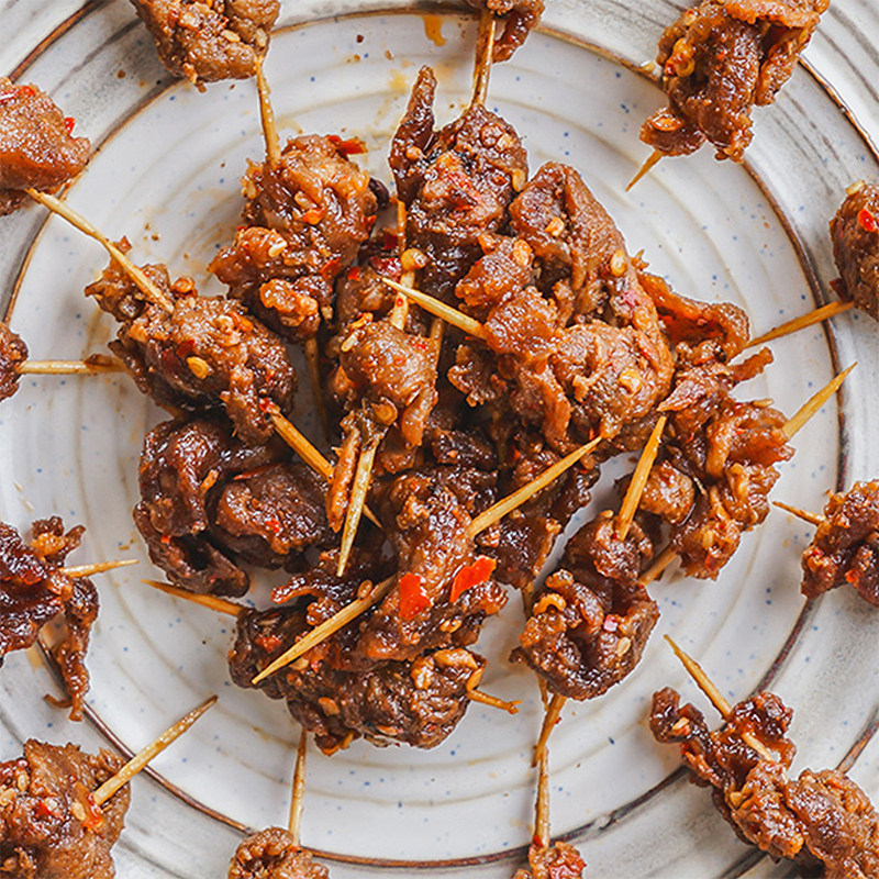 草原领头羊 空气炸锅儿童牙签羊肉串 210g*5包 天猫优惠券折后￥129包邮（￥179-50）