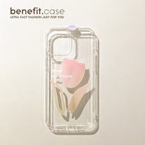 Benefit Jane Joins One flower to apply Apple 13promax hand casing small freshening iphone12mini