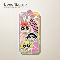 Benefit Katumbi Hearts Fly small policewoman applies Apple 13promax mobile phone shell iphone12mini