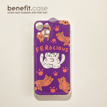 Benefit Cartoon Cute Cuddle Cuddle applies Apple 13promax mobile phone shell creativity iphone12mini Japan-ROK xsmax new xr transparent 8plu