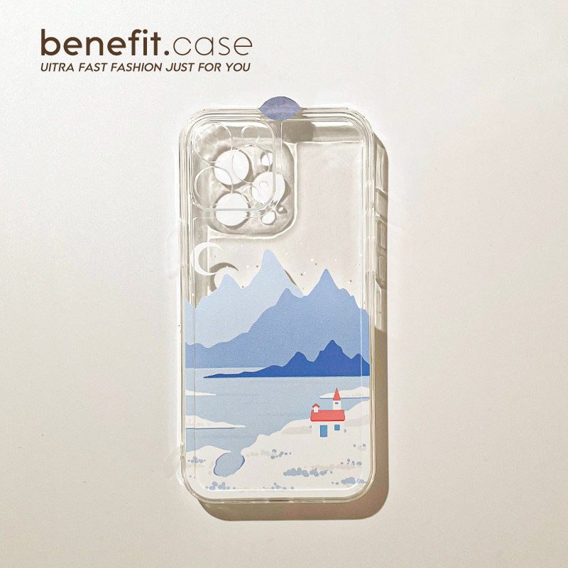 Benefit brief Jins Iceland applies Apple 13promax mobile phone protection shell iphone12mini protective sleeve 11 new xsmax transparent xr soft