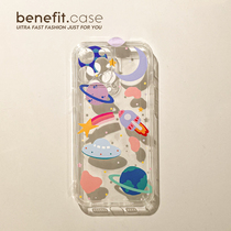 Benefit Katinins Color Planet applies Apple 13promax mobile phone shell fun iphone12mini