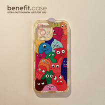 Benefit Japan to blame small monster ins to apply Apple 13promax mobile phone shell iphone12mini protective sleeve xsmax fun xr to blame 8p