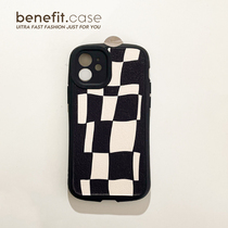 Benefit Japan-ROK creative irregular gale applies Apple 13promax mobile phone shell original iphone12mini personality xsmax niche xr silica gel 8p