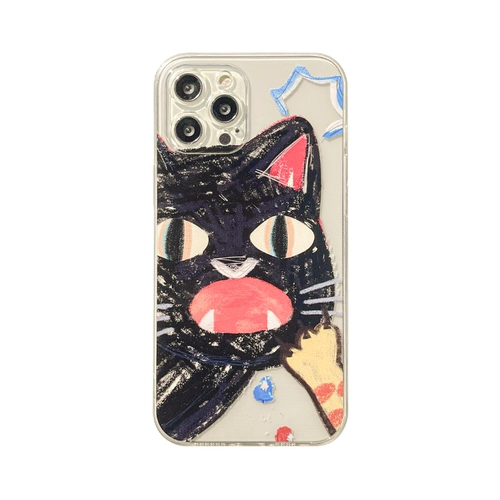 Apple, совместимый iPhone 13, чехол для телефона, мультяшный прозрачный силиконовый защитный чехол, японские и корейские, iphone, 14promax