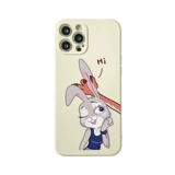 Apple, кролик для влюбленных, совместимый iPhone 14, мультяшный силиконовый милый чехол для телефона, лиса, енот, iphone, 14promax, 13promax, новая коллекция, 8plus