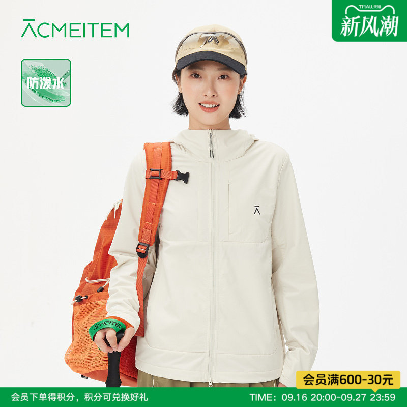 Acmeitem Outdoor Water-Repellent Softshell Hooded Jacket with Integrated Fleece for Warmth, Suitable for Both Men and Women Acmeitem Outdoor Water-Repellent Softshell Hooded Jacket with Integrated Fleece for Warmth, Suitable for Both Men and Women