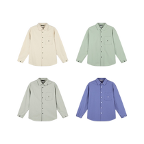 ACMEITEM loves a rice outdoor lovers casual shirt on four sides with loose long sleeves Collar lining for men and women