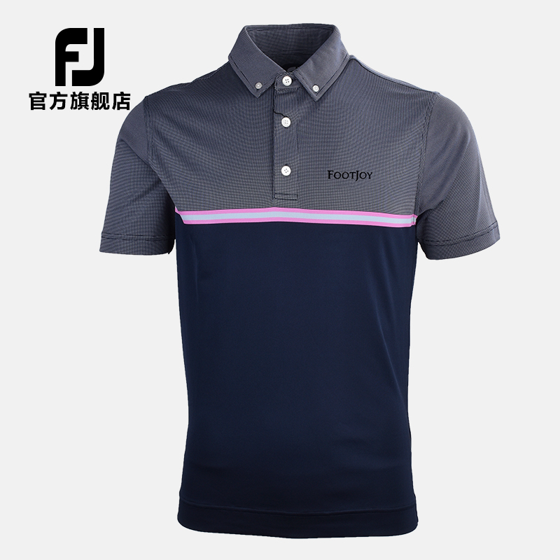 FootJoy golf Clothing Men's FJ Men's Short Sleeve T-shirt golf Lapel Polo Clothes