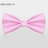 Высококлассная галстук-бабочка, черный галстук с бантиком, красный костюм