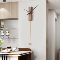 Wall clock clock clock home creative personality Art hanging watch fashion simple modern Nordic decoration