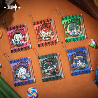 【原神官方】幽夜绮想系列徽章&徽章保护套 Genshin