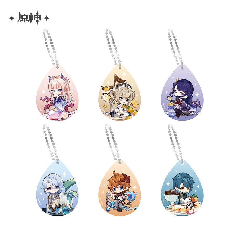 (Original God Official Member Credits Swap for Purchase) Qinsweet One Summer Series acrylic pendant Genshin-Taobao
