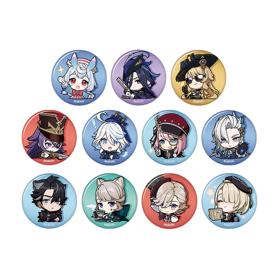 
[Genshin Impact Official] Q-version emoticon series badges Fontaineine Aikefei Genshin