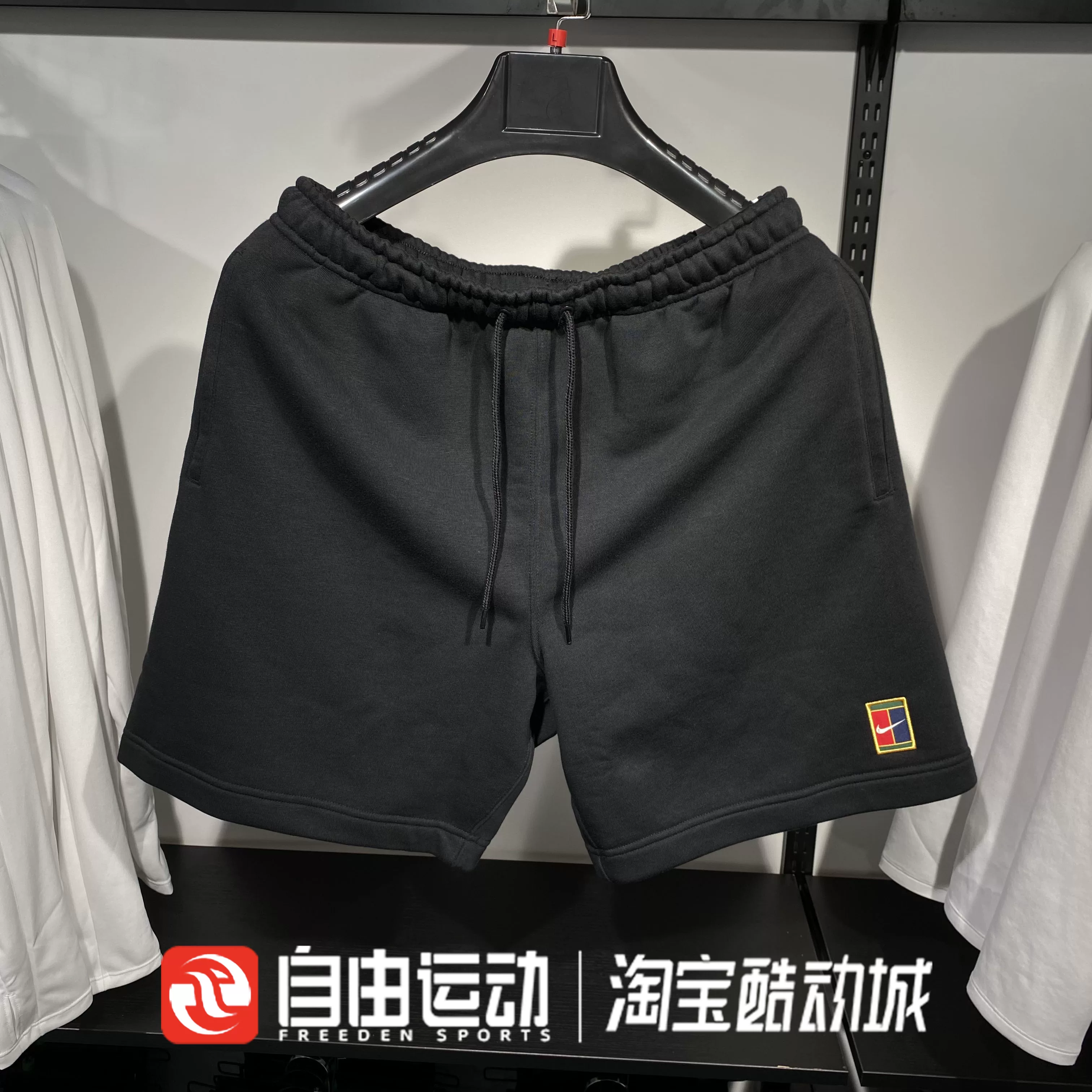 Nike, летние спортивные дышащие теннисные шорты для отдыха для тренировки, свободного кроя