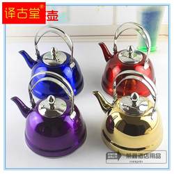 High-end stainless steel teapot with filter teapot cold kettle hotel restaurant hotel special teapot induction cooker