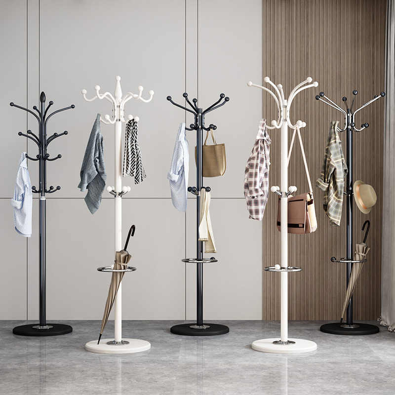 Simple Marble Coat Rack, Floor-Standing Clothes Rack, Bedroom Bag Rack, Vertical Household Multi-Functional Living Room Clothes Rack Simple Marble Coat Rack, Floor-Standing Clothes Rack, Bedroom Bag Rack, Vertical Household Multi-Functional Living Room Clothes Rack