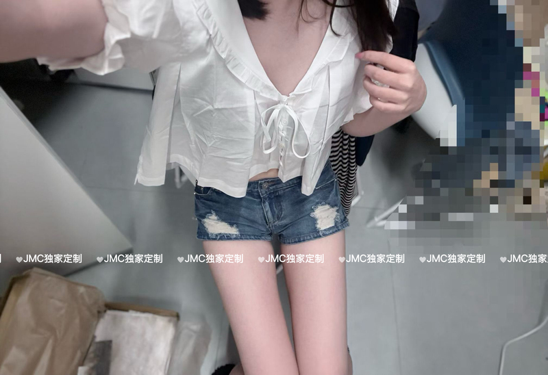 Jmc'Nyx Bespoke in Stock Now! [Edward Lace Manor] Heavy Lace Patchwork Shirt