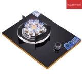 Домохозяйственная газовая плита Дом Газовый Импульс Импульс Импульс Печа для сжиженной газовой газовой плиты Стеклянная газовая плита