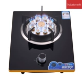 Домохозяйственная газовая плита Дом Газовый Импульс Импульс Импульс Печа для сжиженной газовой газовой плиты Стеклянная газовая плита