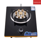 Домохозяйственная газовая плита Дом Газовый Импульс Импульс Импульс Печа для сжиженной газовой газовой плиты Стеклянная газовая плита