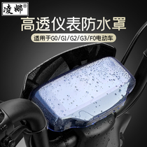 Suitable for Mavericks electric car G1 G2 G3 F0 F2 G3C instrument waterproof cover GO display waterproof shell