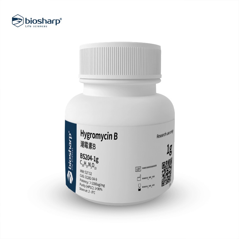 Biosharp BS204-1g 潮霉素B/Hygromycin B 20&deg;C