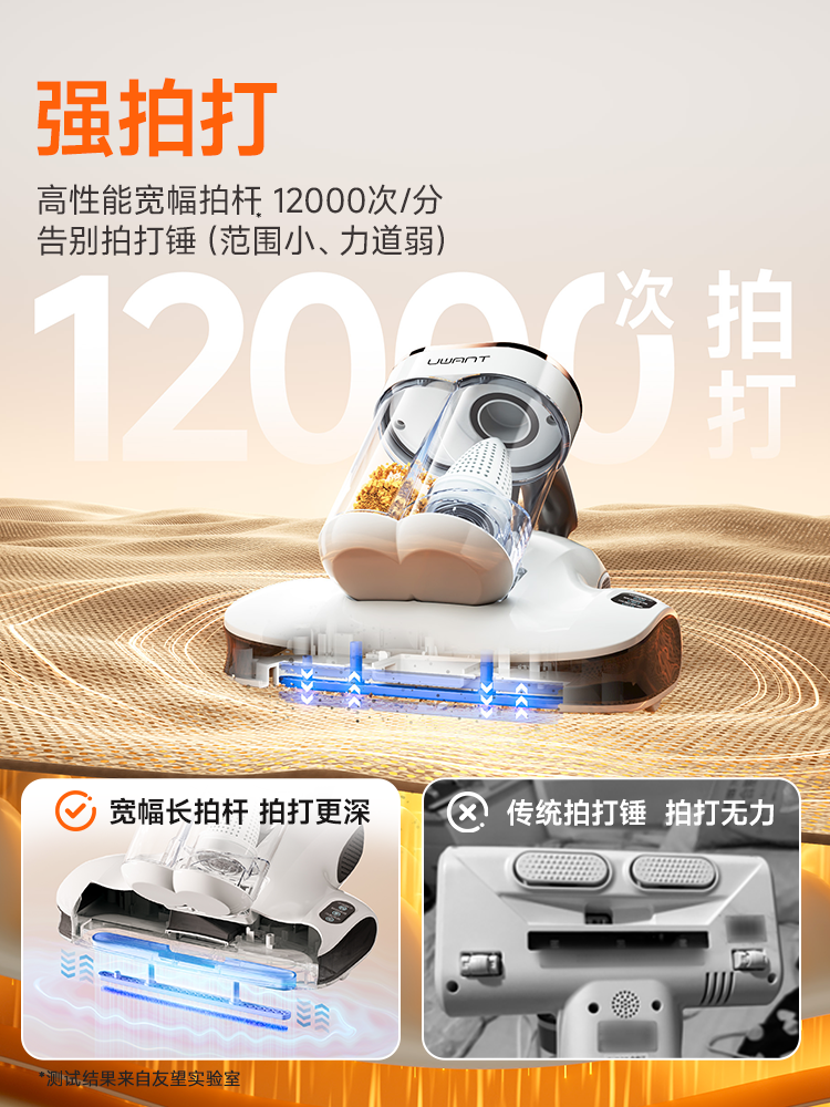 Recommended by Yangma's Show - Uwant Youwang Double Cup Mite Removal Device, Bed Household Vacuum Cleaner Magic Tool Cm2407Max