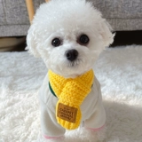 Шарф, плетеный демисезонный милый аксессуар