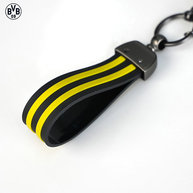 Prussia Dortmund BVB metal team logo keychain pendant fan peripheral gift collection