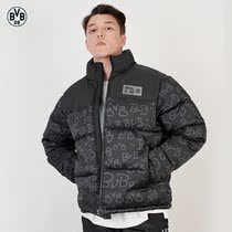 Dortmund BVB winter 2021 new warm cotton clothes lovers cotton padded jacket cotton coat jacket for men and women