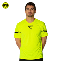 Dortmund BVB Puma puma official spring new football sports casual short sleeve training T-shirt man
