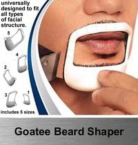 胡子造型模具胡须造型器模板男士护理梳鬓角络腮胡修剪轮廓工具用
