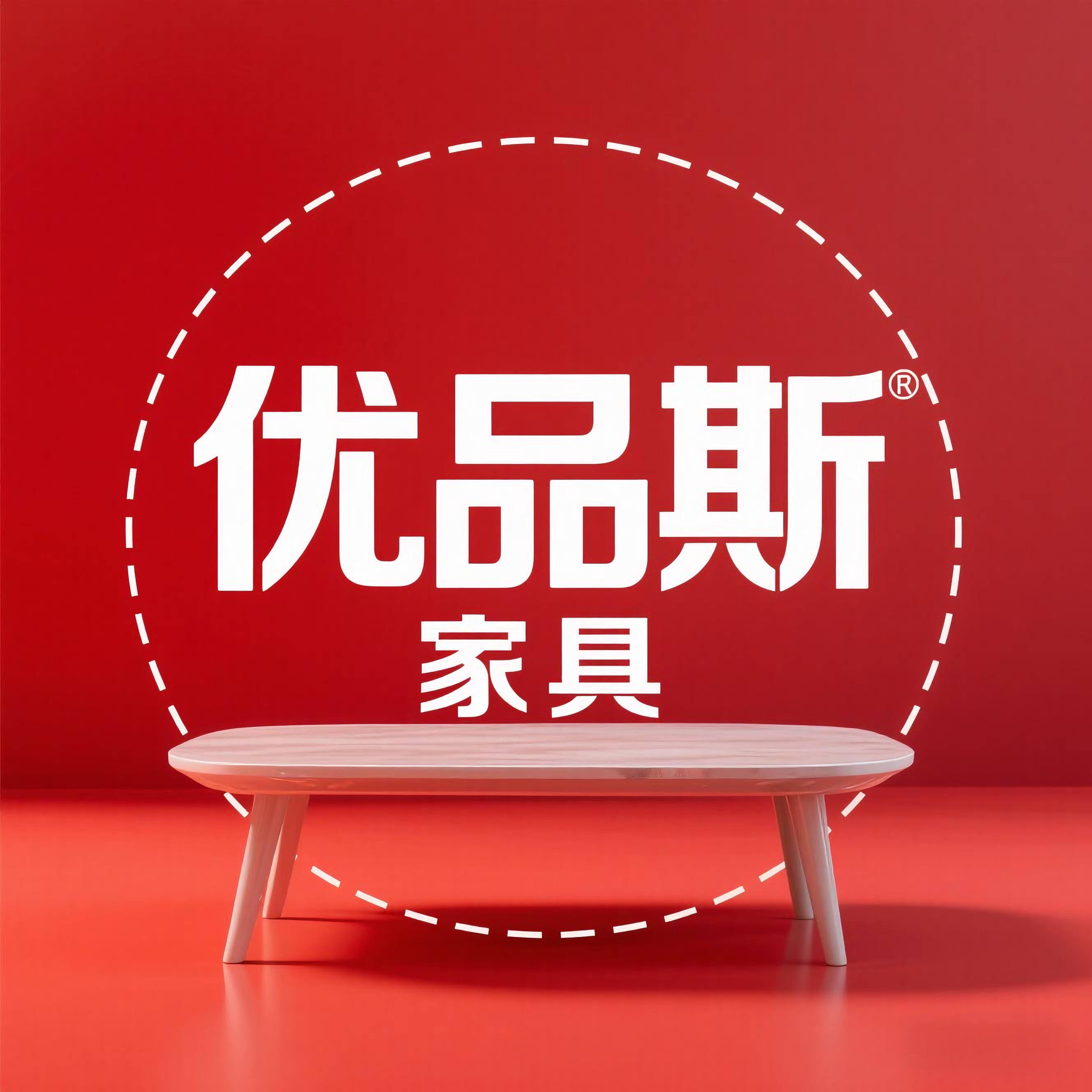 优品斯家具的LOGO