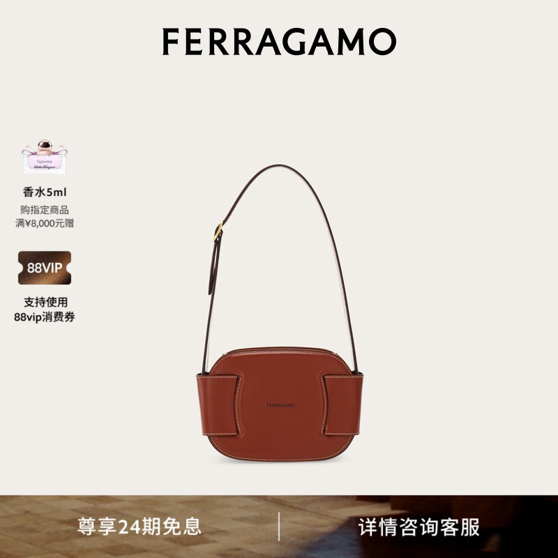 [New Product] Ferragamo Women's Bow-Knot Mini Handbag
