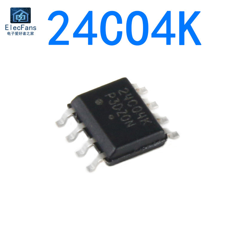 (5个)原装CAT24C04WI-GT3 贴片SOP-8 4K储存器 可替代AT24C04