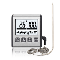 Oven thermometer baking sugar household high temperature resistant kitchen oil temperature water temperature food probe high precision thermometer