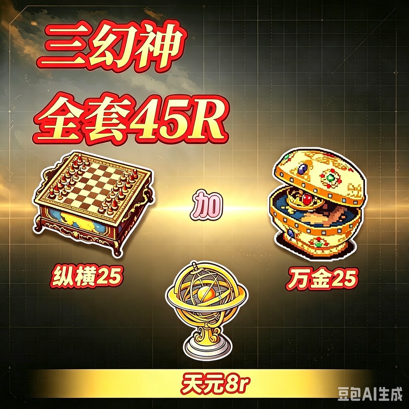 Delta Force Action: Chessboard Battle, Three-Piece Set of Golden Heavenly Weapons, Bakshi Three Divine Illusions, Collision, and Compensation