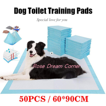 50PCS Puppy Dog Toilet Training Pads Wee Pee Mats Pets 60*90