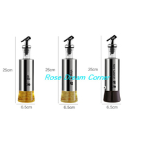 Stainless steel oil pot vinegar soy wine seasoning bottles