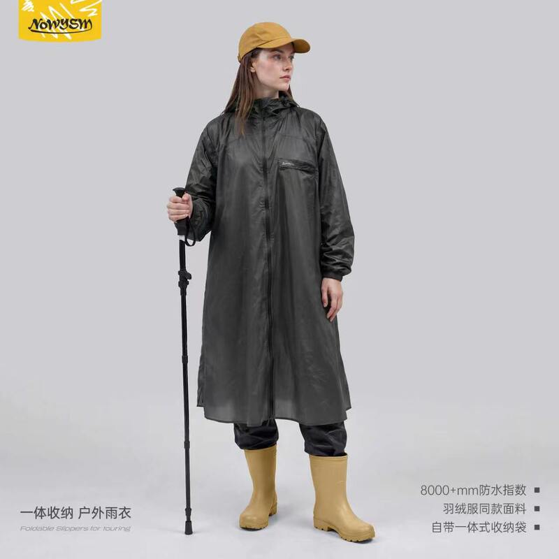 Etrol Outdoor Raincoat Long Waterproof Sports Windbreaker Hiking and Cycling with Sleeves Poncho Etrol Outdoor Raincoat Long Waterproof Sports Windbreaker Hiking and Cycling with Sleeves Poncho