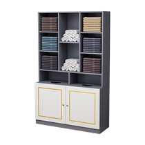 Wooden lockers barber shop beauty salon cosmetics cabinet display cabinet towel cabinet shelf display rack display cabinet