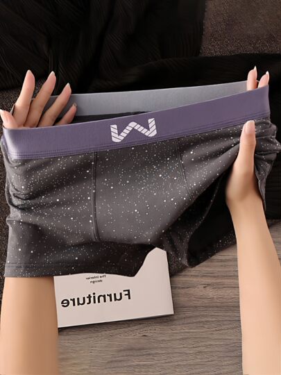 High-End Men's Underwear, 2026 New Popular Cotton Sports Boxer Briefs for Men, Sports Men's Boxer Shorts